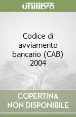 Codice di avviamento bancario (CAB) 2004 Promozione