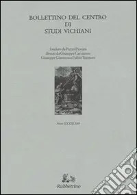 Novità Bollettino del Centro di studi vichiani. Vol. 33