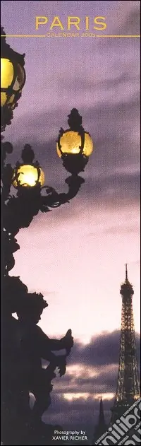 Paris. Calendario 2005 lungo Occasione