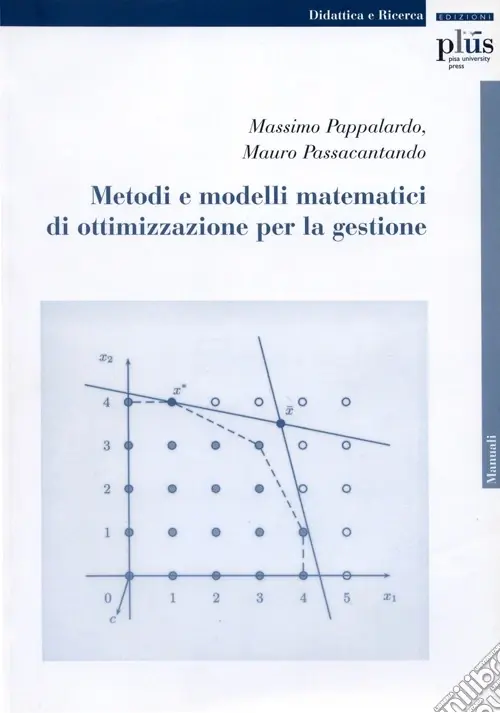Metodi e modelli matematici di ottimizzazione per la gestione Solo Oggi