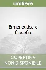 Novità Ermeneutica e filosofia