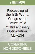 Sconto Proceeding of the fifth World. Congress of Structural & Multidisciplinary Optimization. CD-ROM