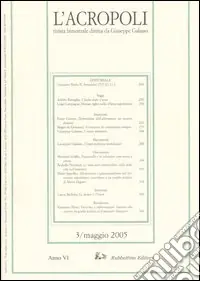 Più Venduto L‘acropoli (2005). Vol. 3
