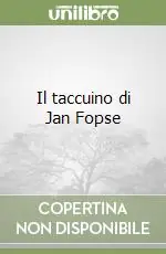 Il taccuino di Jan Fopse Offerta Lampo