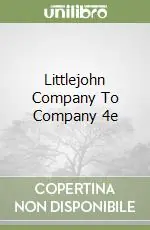 Littlejohn Company To Company 4e Novità