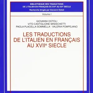 Saldi Les traductions de l‘italien en francais au XVII/e siècle