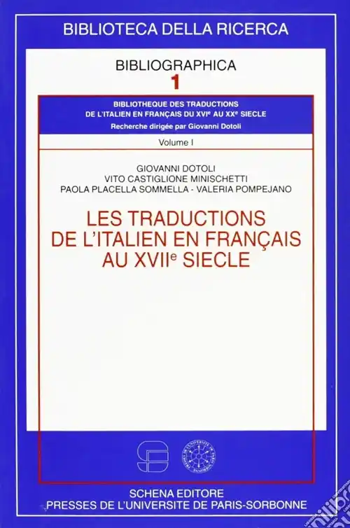 Saldi Les traductions de l‘italien en francais au XVII/e siècle