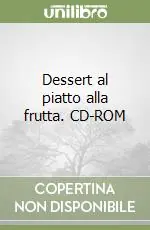 Prezzo Scontato Dessert al piatto alla frutta. CD-ROM