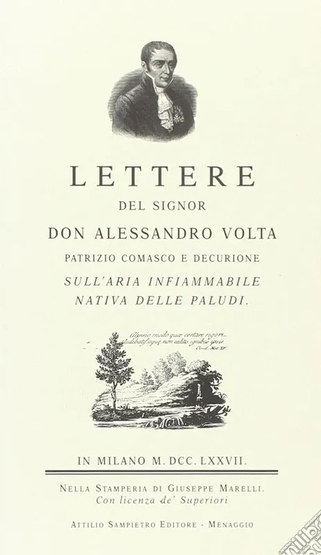 Lettere del sig. don Alessandro Volta sull‘aria infiammabile nativa delle paludi (rist. anast.) Nuovo Arrivo