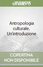 Offerta Speciale Antropologia culturale. Un‘introduzione