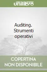 Auditing. Strumenti operativi Prezzo Scontato