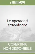 Le operazioni straordinarie Occasione