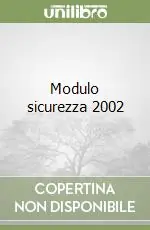 Modulo sicurezza 2002 Bestseller