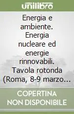 Energia e ambiente. Energia nucleare ed energie rinnovabili. Tavola rotonda (Roma, 8-9 marzo 2000) Economico