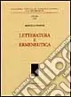 Letteratura e ermeneutica Saldi