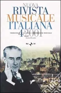 Nuova rivista musicale italiana (2001). Vol. 4 Novità