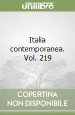 Compra Adesso Italia contemporanea. Vol. 219