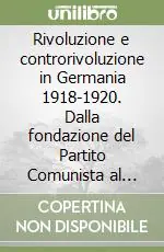 Rivoluzione e controrivoluzione in Germania 1918-1920. Dalla fondazione del Partito Comunista al putsch di Kapp A Buon Prezzo