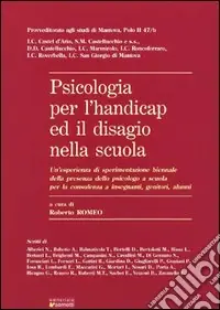 Psicologia per l‘handicap ed il disagio nella scuola Novità