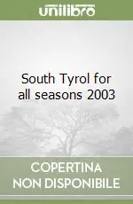 Prezzo Basso South Tyrol for all seasons 2003
