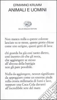 Animali e uomini Solo Oggi