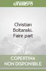 Christian Boltanski. Faire part Prezzo Di Fabbrica