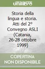 Storia della lingua e storia. Atti del 2° Convegno ASLI (Catania, 26-28 ottobre 1999) Sconto