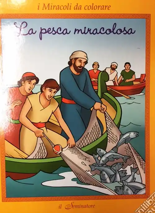 I miracoli da colorare. La pesca miracolosa Offerta Limitata