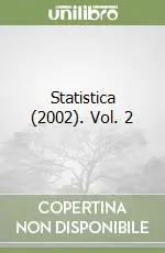 Statistica (2002). Vol. 2 Direttamente Dal Produttore
