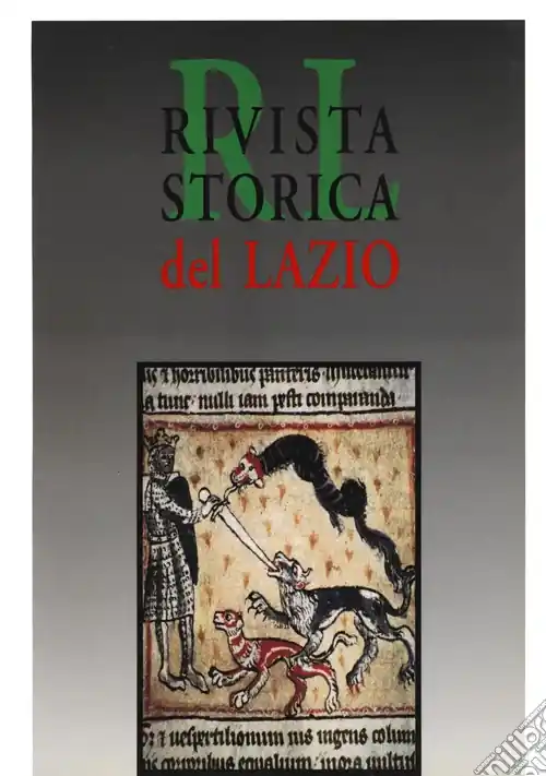 Nuovo Arrivo Rivista storica del Lazio. Vol. 16