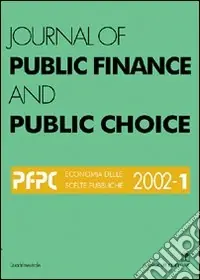 A Buon Prezzo Journal of public finance and public choice. Economia delle scelte pubbliche (2002). Vol. 1
