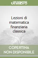Sconto Lezioni di matematica finanziaria classica