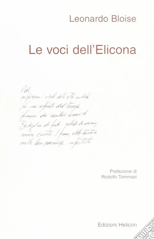 Offerta Speciale Le voci dell‘Elicona