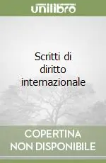 Spedizione Espresso Scritti di diritto internazionale
