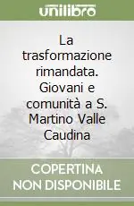 Professionale La trasformazione rimandata. Giovani e comunità a S. Martino Valle Caudina