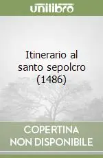 Occasione Itinerario al santo sepolcro (1486)