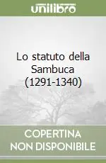 Professionale Lo statuto della Sambuca (1291-1340)