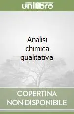 Occasione Analisi chimica qualitativa