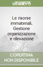 Le risorse immateriali. Gestione organizzazione e rilevazione Offerta Lampo