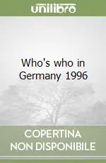 Who‘s who in Germany 1996 Offerta Speciale