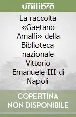 Novità La raccolta «Gaetano Amalfi» della Biblioteca nazionale Vittorio Emanuele III di Napoli