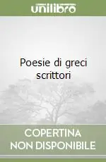 Saldi Poesie di greci scrittori