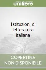 Promozione Istituzioni di letteratura italiana