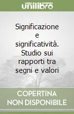 Spedizione Espresso Significazione e significatività. Studio sui rapporti tra segni e valori