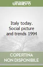 Occasione Italy today. Social picture and trends 1994