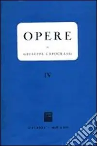 Opere. Vol. 4 Super Prezzo