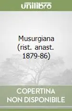 Musurgiana (rist. anast. 1879-86) Saldi