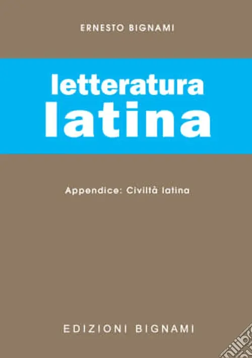 Prezzo Ridotto Letteratura latina-Civiltà latina
