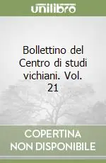 Bollettino del Centro di studi vichiani. Vol. 21 Sconto