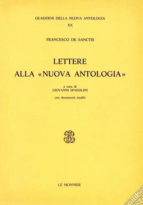 Lettere alla Nuova Antologia Reso Gratuito